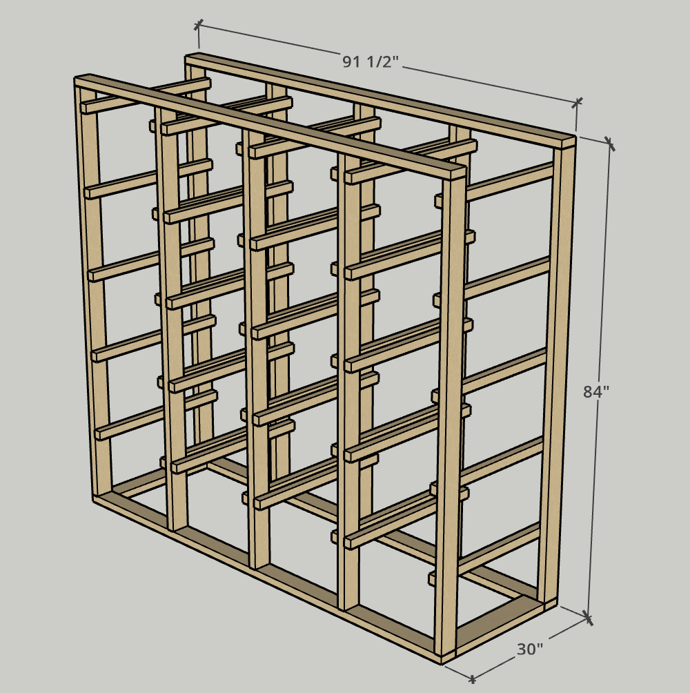 4x5 Horizontal Grid (20 Totes)